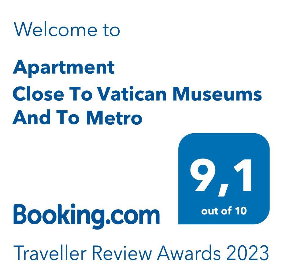 Apartment Close To Vatican Museums And To Metro Rome Bagian luar foto